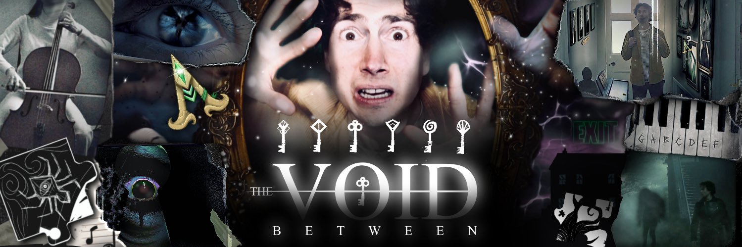 The Void Between | indie horror game banner