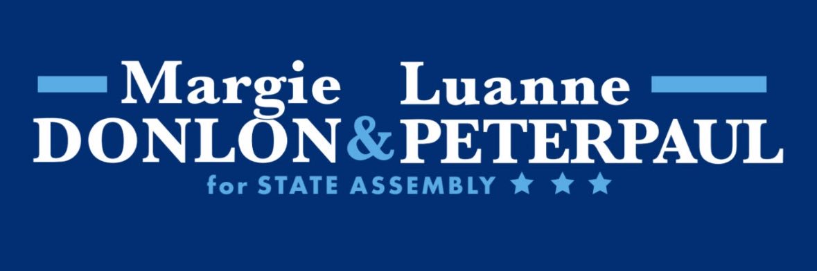 Vote Donlon & Peterpaul for Monmouth County banner
