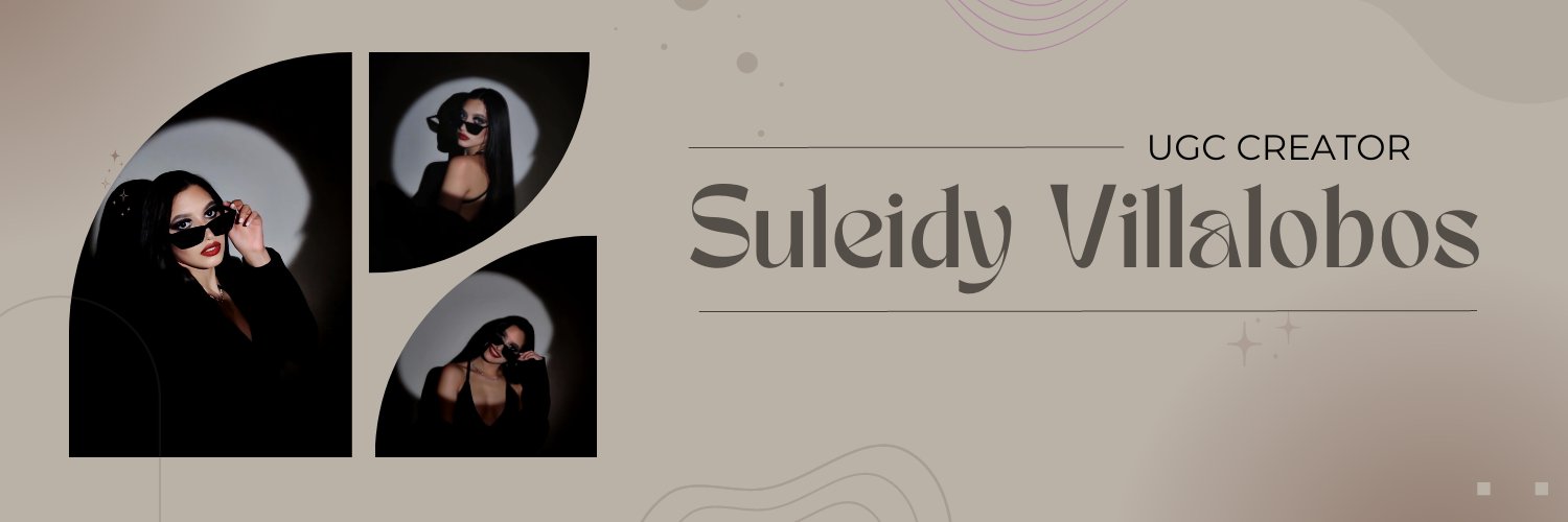 Suleidy | UGC Creator banner