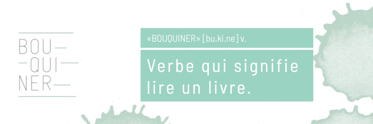 Bouquiner's profile banner image