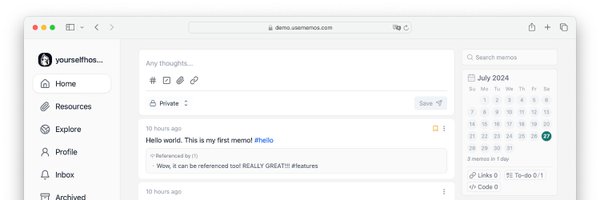 usememos Profile Banner