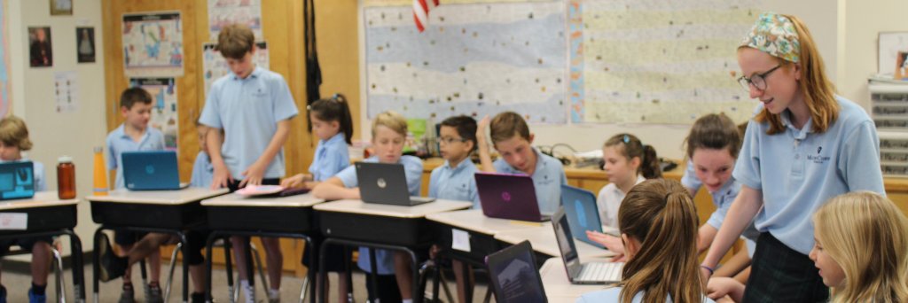 Mater Christi School banner