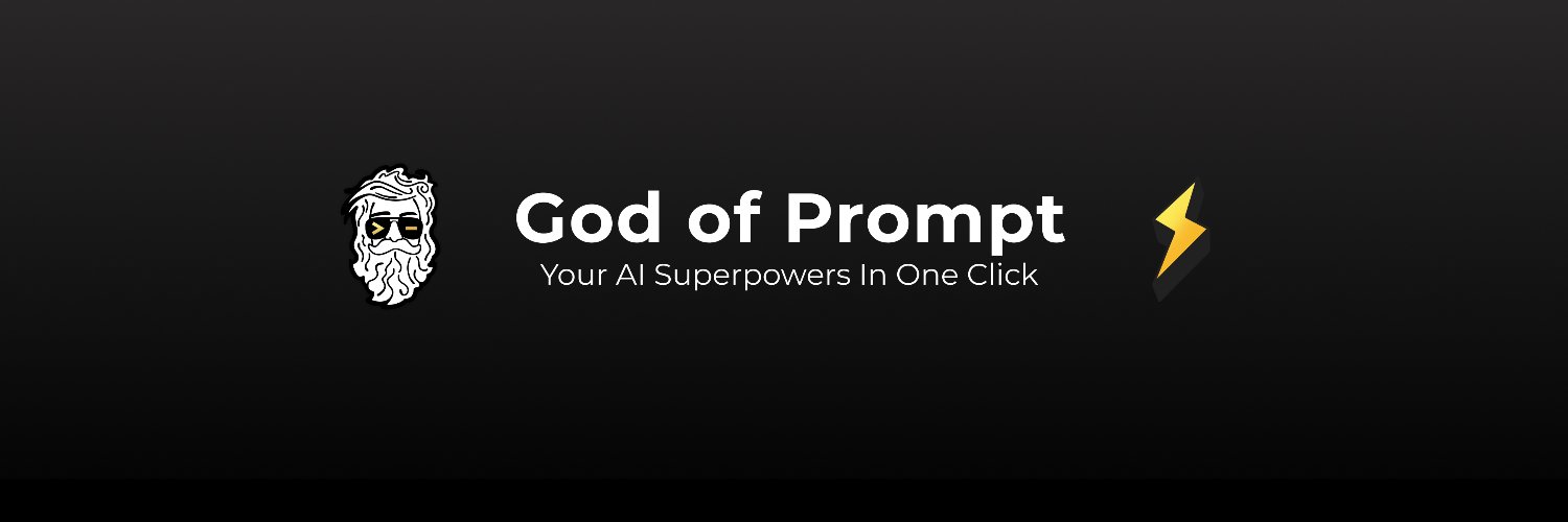 God of Prompt's banner