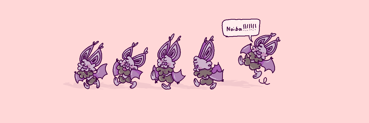 Mewoly the Noibat addict!! (Comms open!) banner