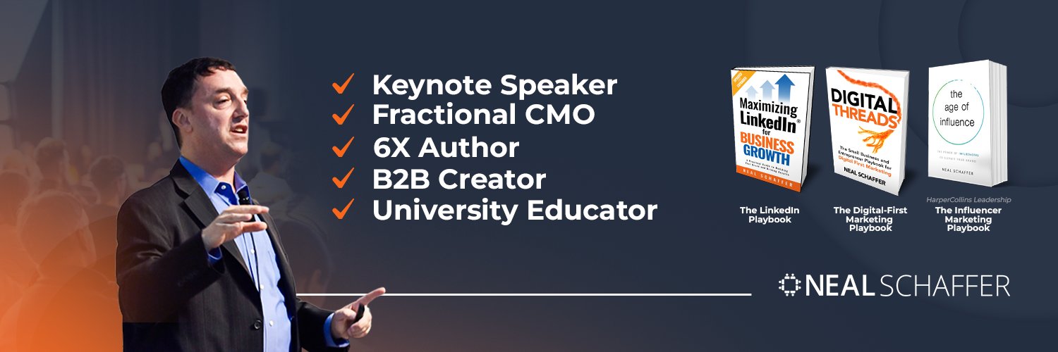 Neal Schaffer | ニール・シェーファー banner