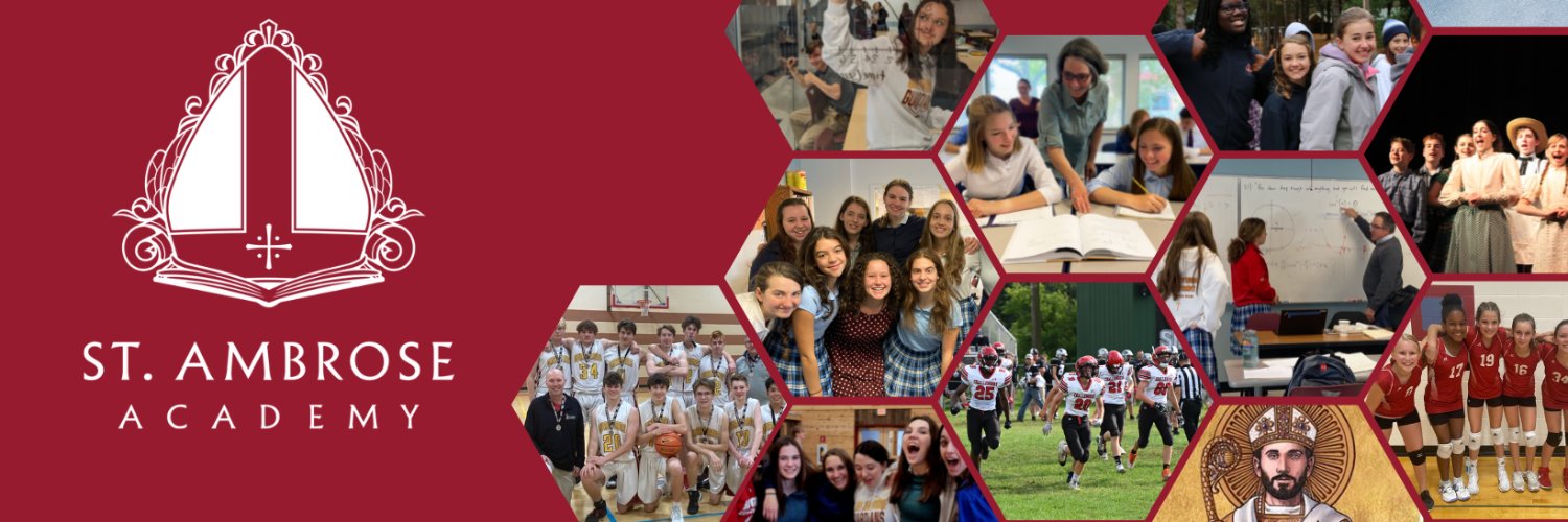 St Ambrose Boys Basketball banner