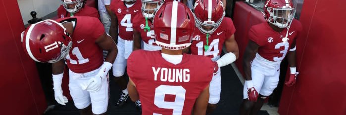 Bryce Young STAN account's banner