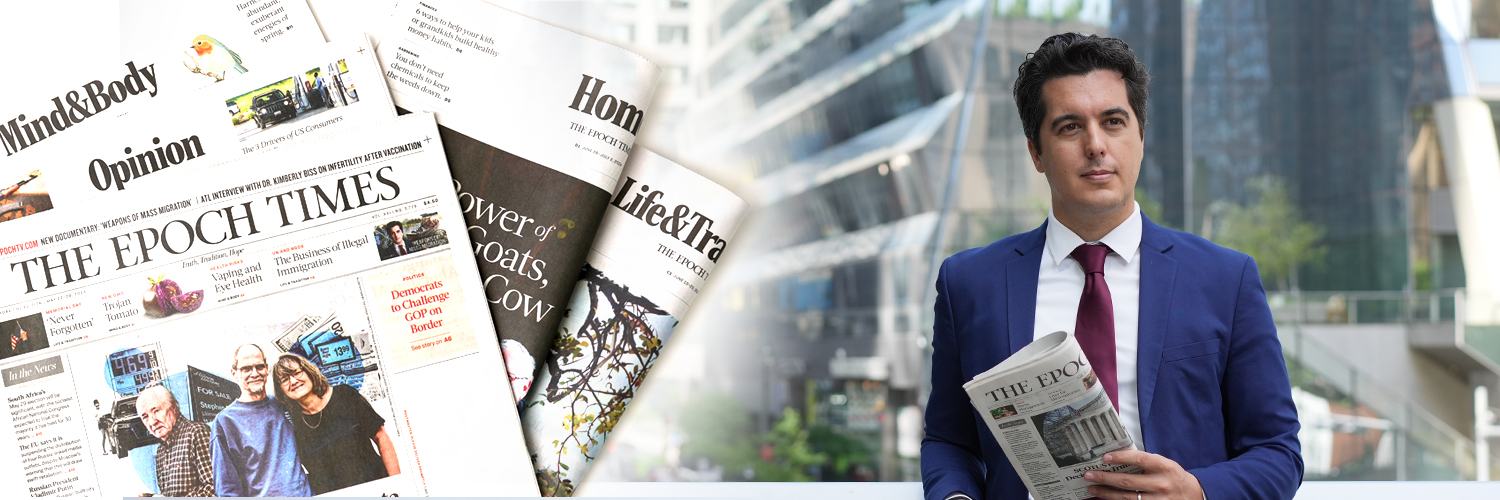 Epoch Times Print Edition's banner