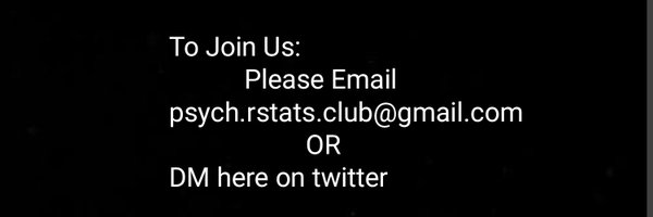 PsychRStats Profile Banner