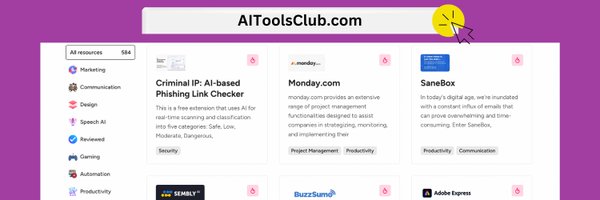 AIToolsClubb Profile Banner