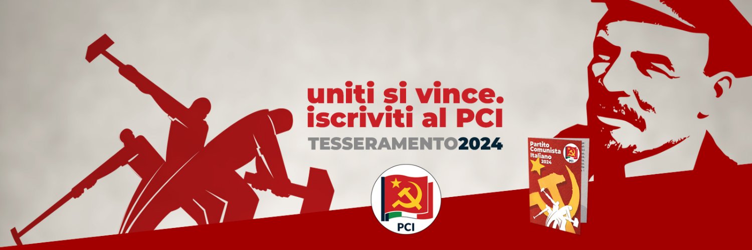 PCI Partito Comunista Italiano banner