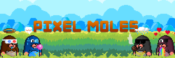 Pixel Moles Nft | Minting on 11th August. Profile Banner