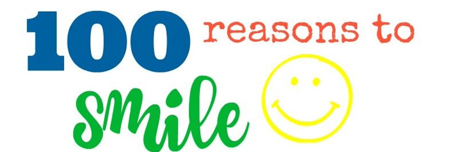 100 Reason to smile Profile Banner