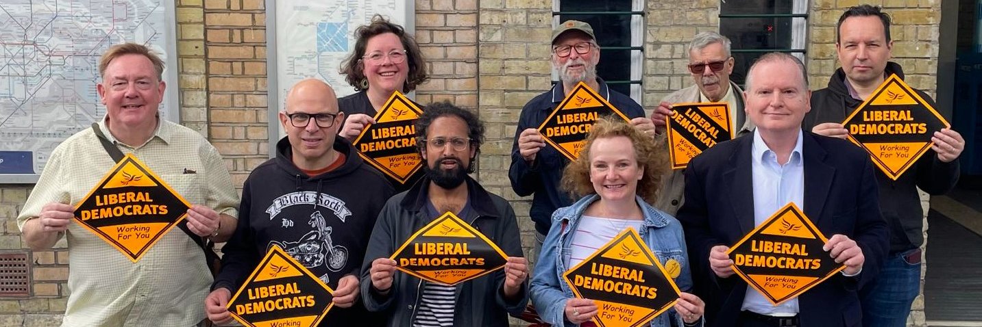 Barnet Liberal Democrats 🔶 banner