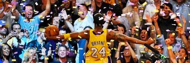 A Correr Los Lakers banner