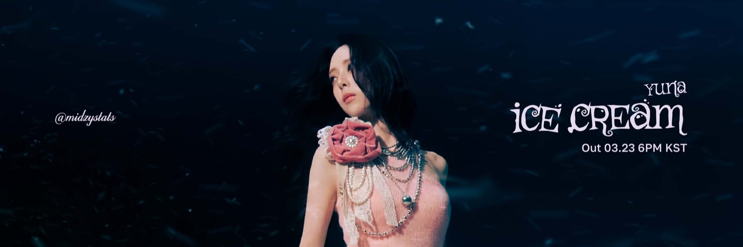 ITZY Stats | ICE CREAM banner