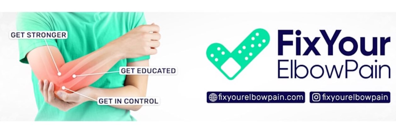 FixYourElbowPain.com banner