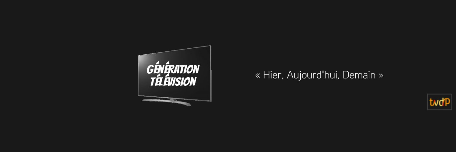 Génération Télévision banner