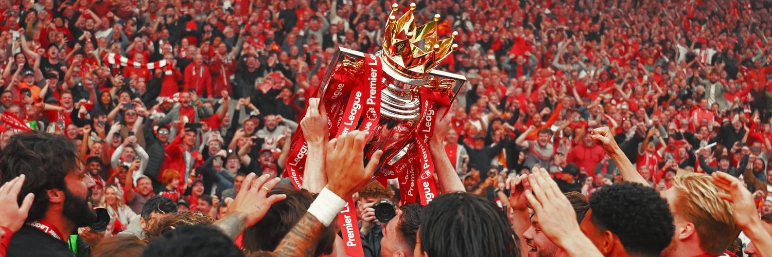 up the Reds ⚽ banner