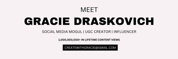 gracedraskovich Profile Banner