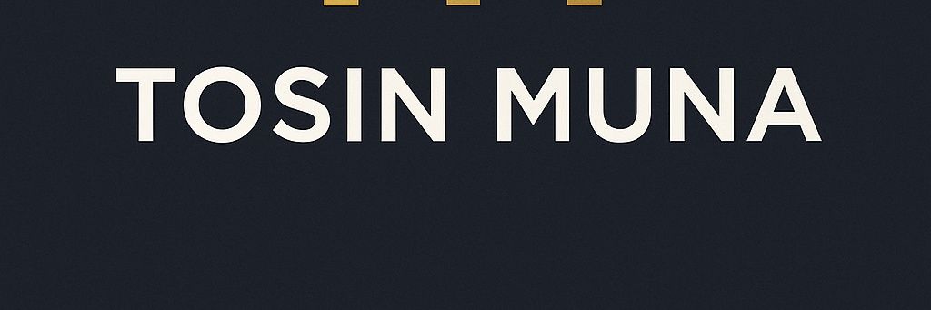Tosin Muna's banner