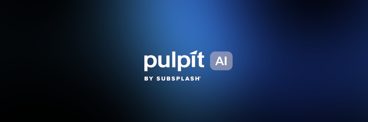 PulpitAI banner