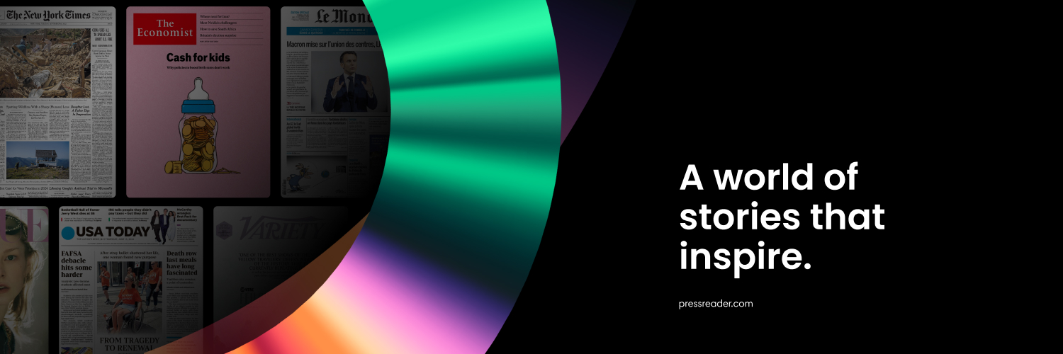 PressReader banner