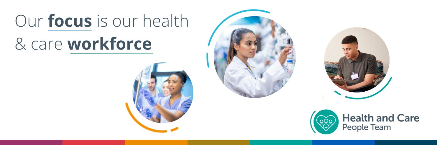 Staffs and Stoke Health and Care People Team banner