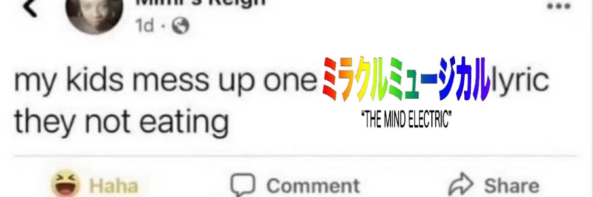 #2 THE MIND ELECTRIC FAN banner