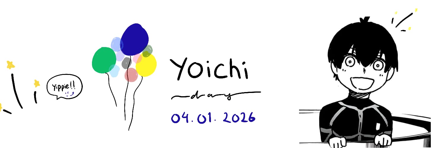 Ichaa | Isagi's dayy!! 💙💚 banner