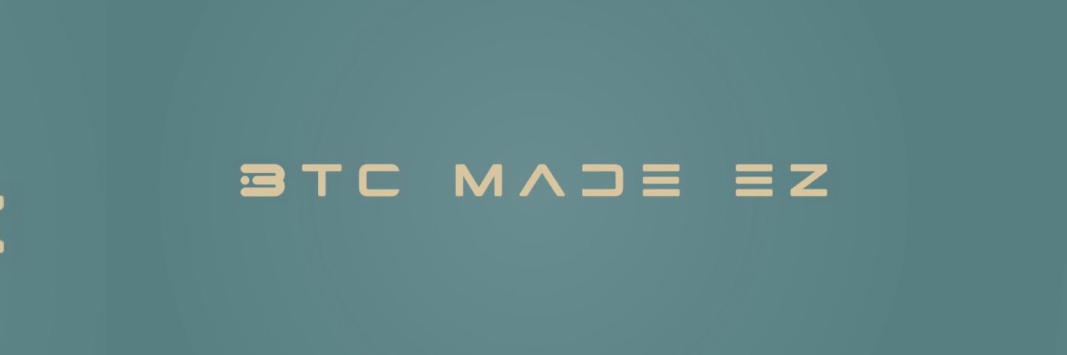 BTCmadeEZ's profile banner image