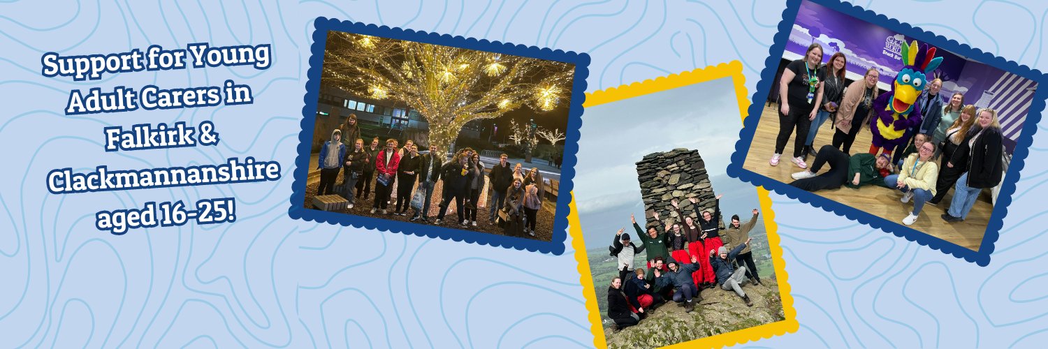 Young Adult Carers - Falkirk & Clacks banner