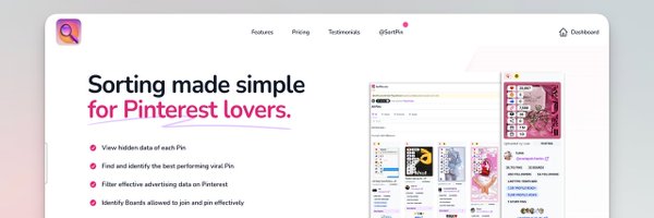 SortPin Profile Banner