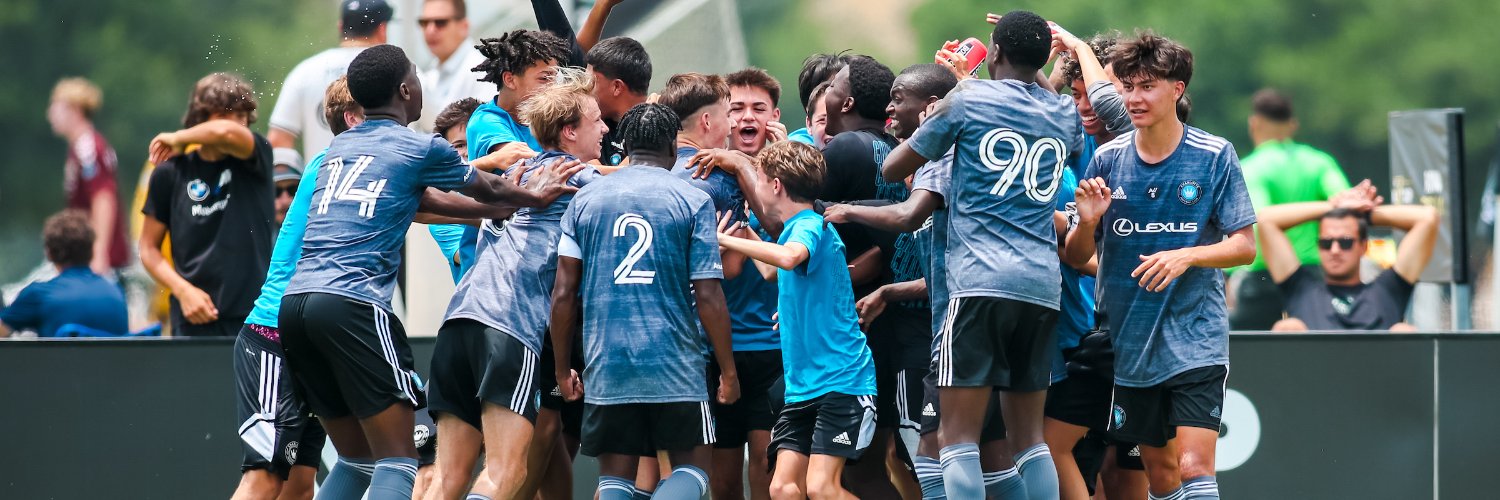 Charlotte FC Academy's banner