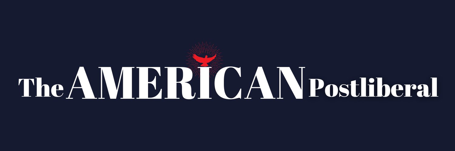 The American Postliberal banner