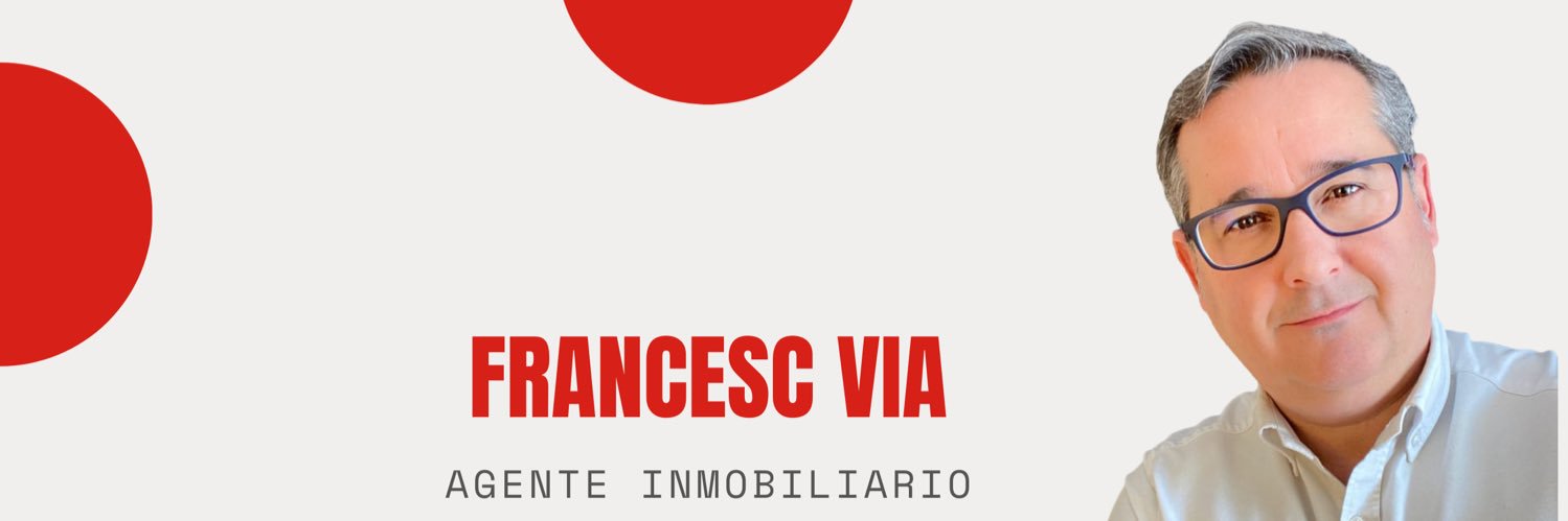 Inmobiliaria Castelldefels Gavà ❇️ Francesc Via banner