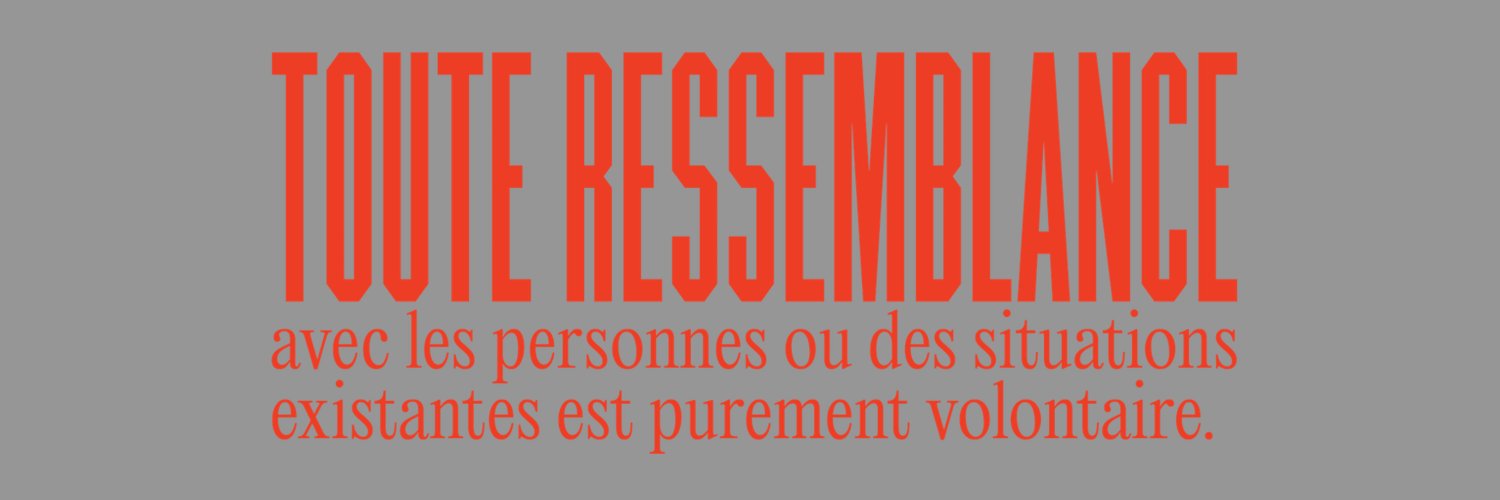 Toute Ressemblance banner