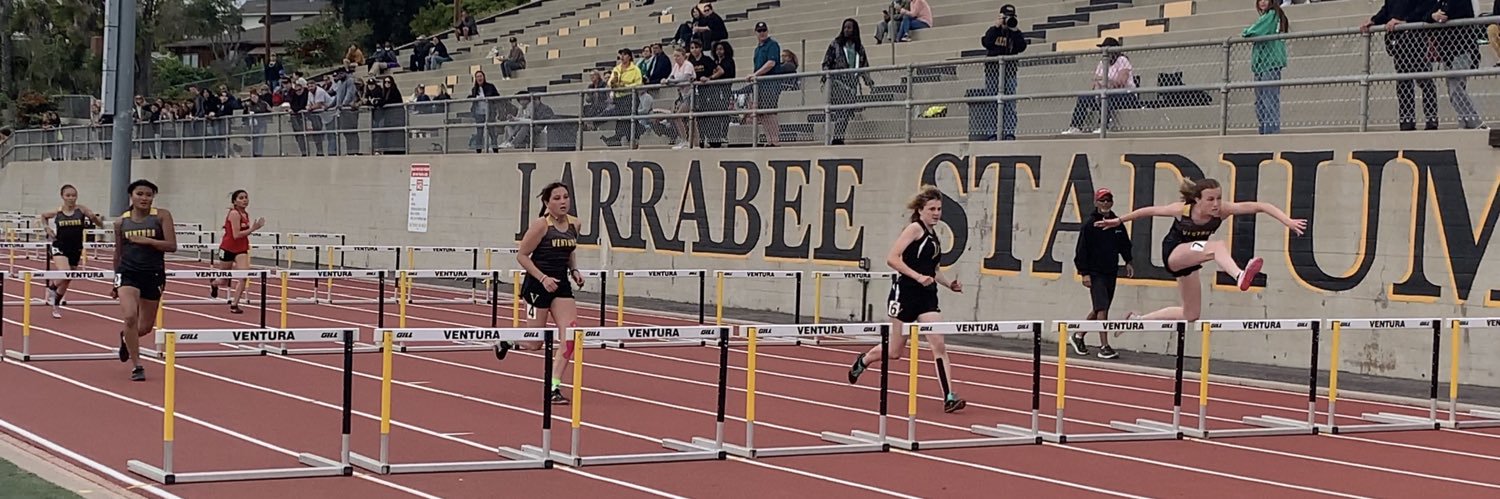 Ventura High Track & Field banner