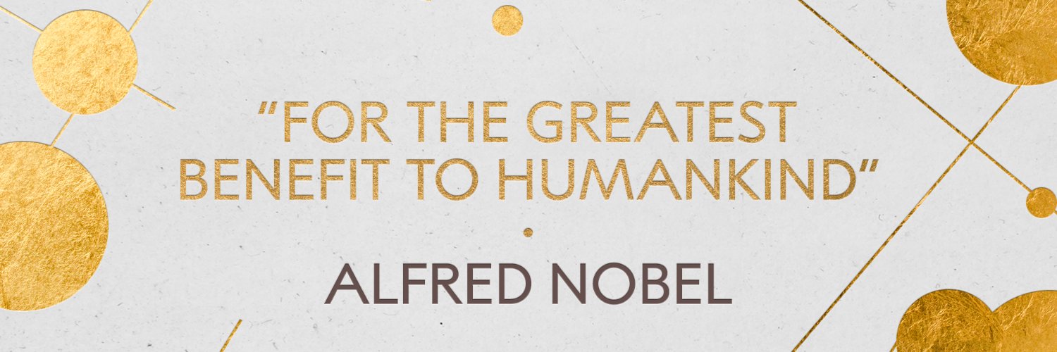 The Nobel Prize's banner