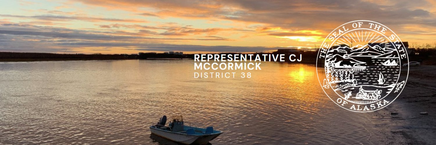 Representative CJ McCormick banner