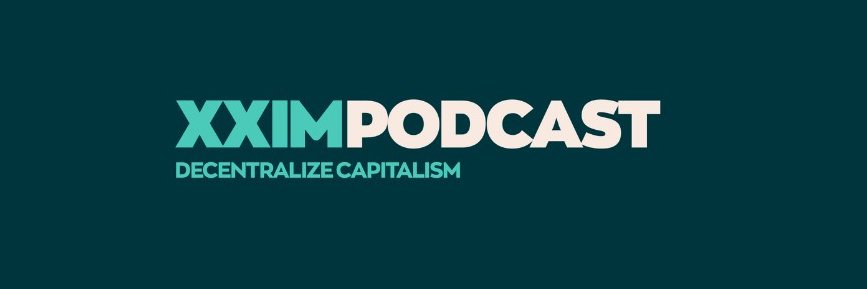 XXIM - Decentralise Capitalism's banner
