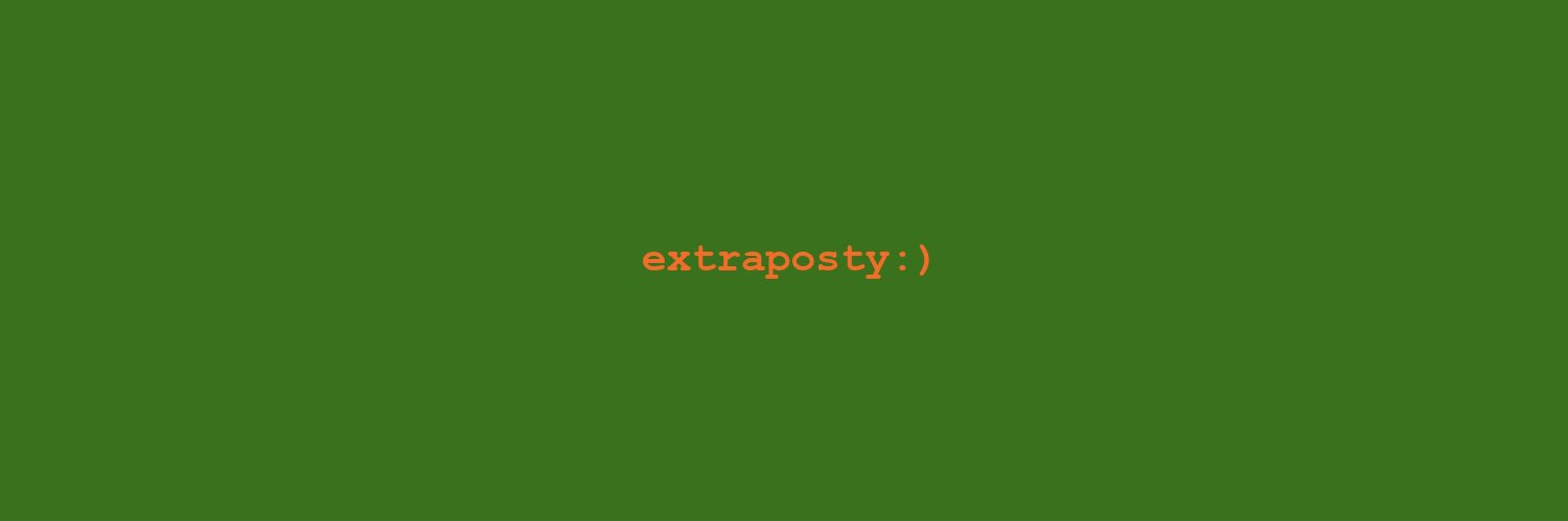 Extra Posty's banner