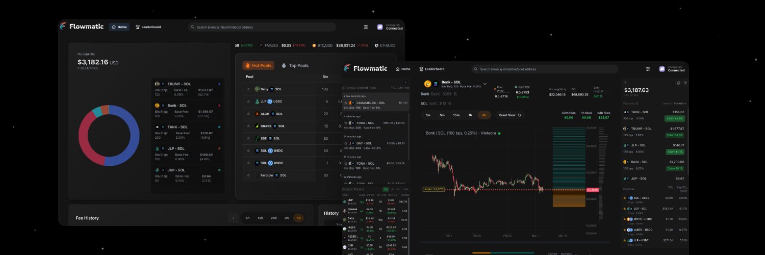 Flowmatic's banner