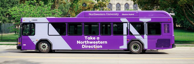 Northwestern Shuttles banner