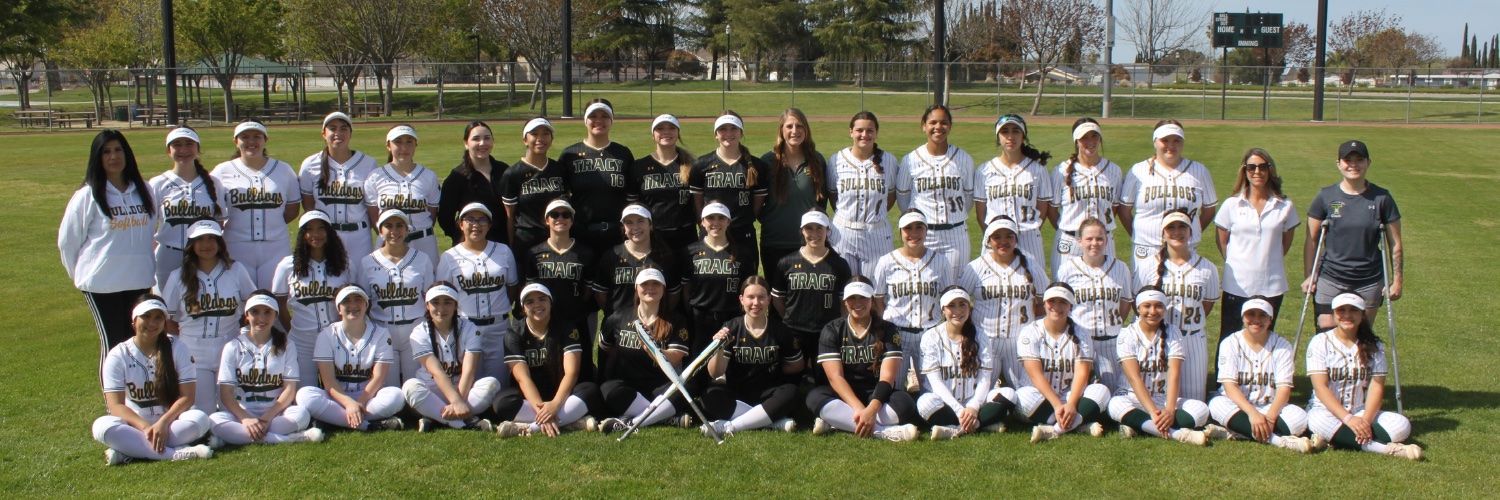 Tracy High Softball banner