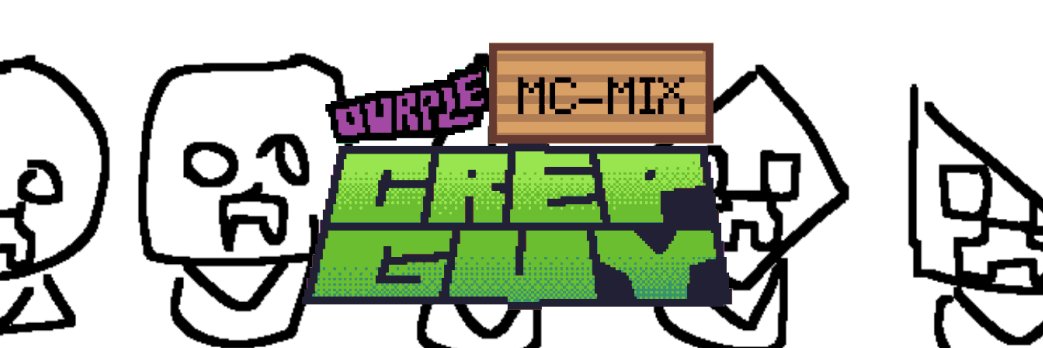 VS Crep Guy (Ourple Guy Minecraft Mix) banner