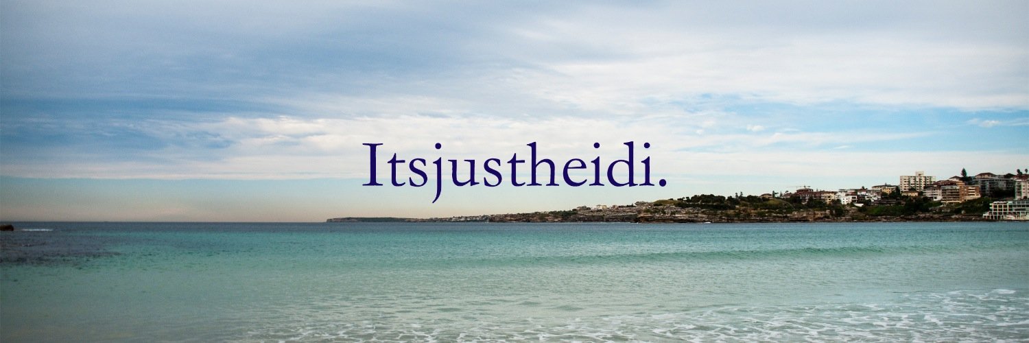 itsjustheidi's profile banner image