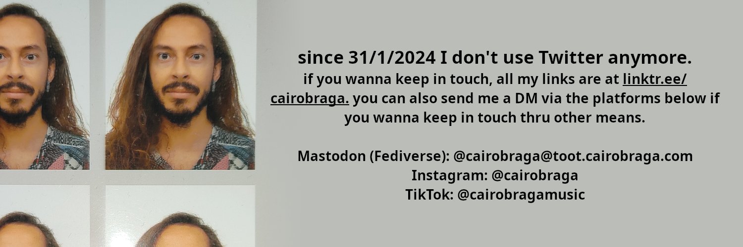 linktr.ee/cairobraga 🏳️‍🌈🏳️‍⚧️ banner