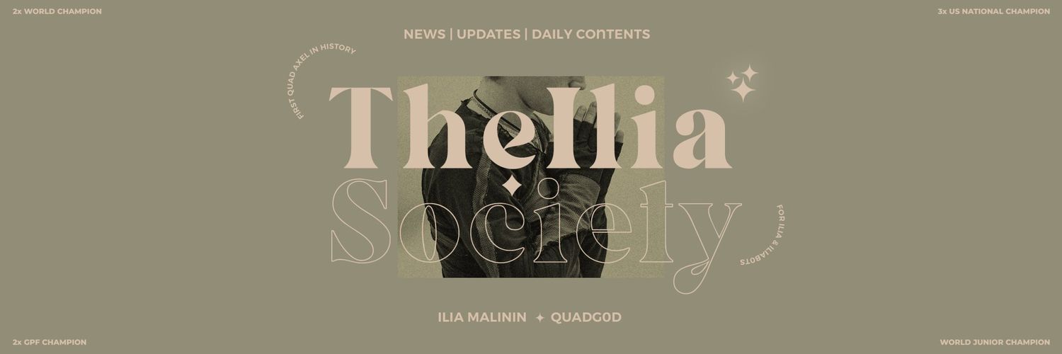 Ilia Malinin Daily's banner