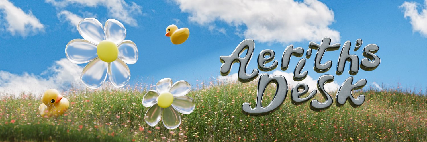 Aerith, @ after dm banner